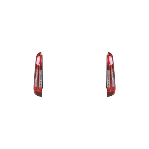 Led heckleuchten set - set, passend