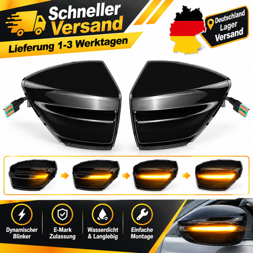 Led spiegelblinker für - 2x,